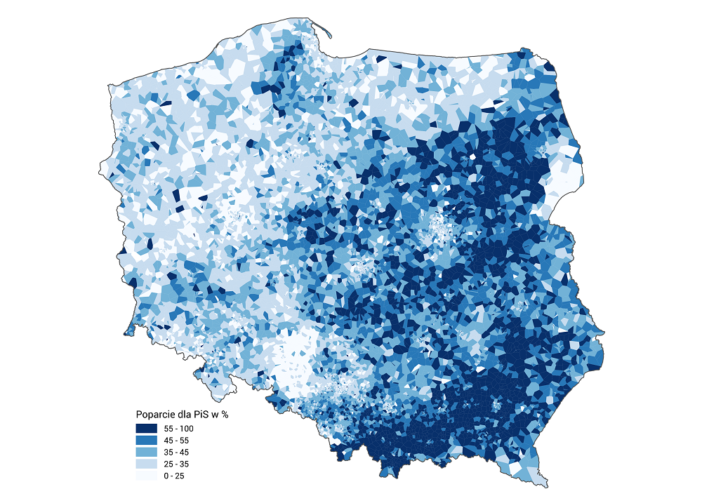 Poland. Legislative Election 2015 Electoral Geography 2.0